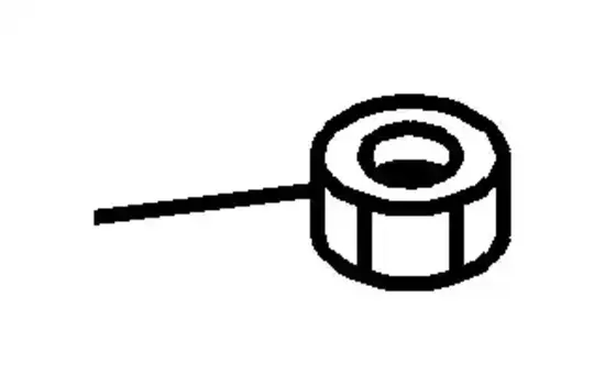 Гайка стремянки рессоры задней/передней NLR85/NQR90 8973601210 ISUZU