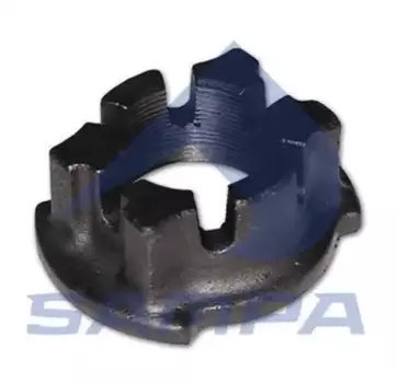 гайка ступицы! корончатая M52x2 SW80 \BPW