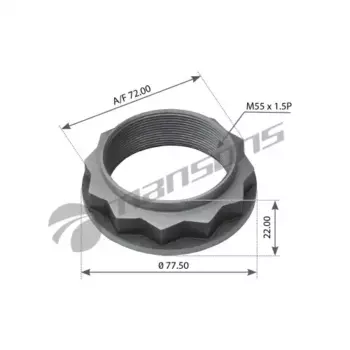 Гайка автомобильная MANSONS 700.001