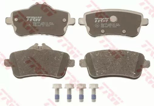 Тормозные колодки дисковые задняя ось TRW GDB1947