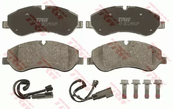 Тормозные колодки дисковые передняя ось TRW GDB1967