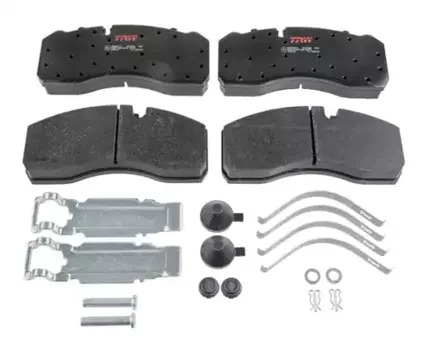 Тормозные колодки дисковые задняя ось TRW GDB5072