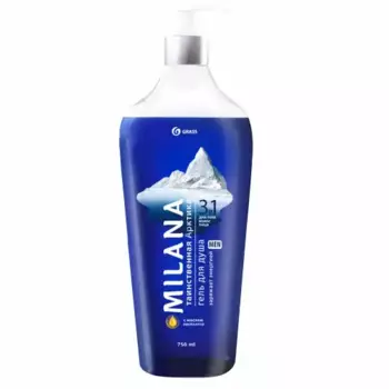 гель для душа! Milana MEN 'Таинственная арктика' с маслом эвкалипта 750мл\ 125460 GRASS