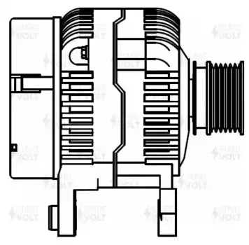 Генератор СТАРТВОЛЬТ LG 1840