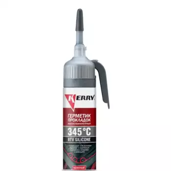 герметик многоцелевой! высокотемпературный автомобильный красный RTV 100 мл\ KR-143-1 KERRY