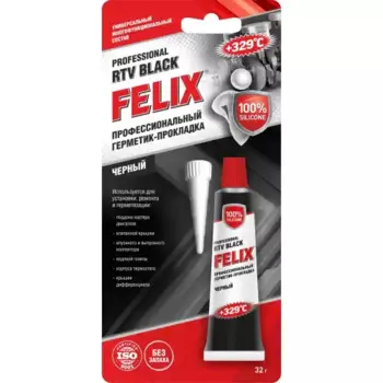 герметик-прокладка! FELIX черный 32г\ 411040062