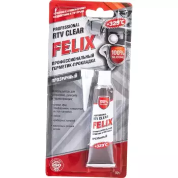 герметик-прокладка! FELIX прозрачный 32г\ 411040061