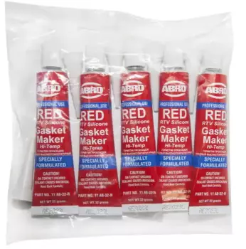 герметик! прокладок силиконовый красный 32г ABRO MASTERS\ 11-AB-CH-32R