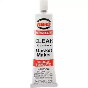 герметик! прокладок, силиконовый, прозрачный, 85г\ 13-AB-CH-R-S ABRO