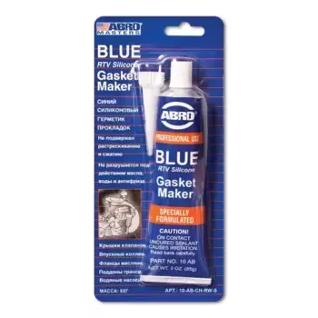 герметик! прокладок силиконовый синий 85г ABRO MASTERS\ 10-AB-CH-RW-S