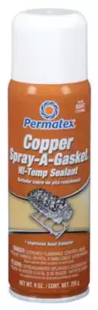 герметик-усилитель прокладок! термостойкий с медью аэрозоль, 255г\ 80697 PERMATEX