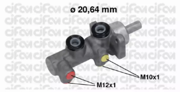 главный тормозной цилиндр! без ABS\ Dacia Logan 1.4-1.6i/DCi 04>