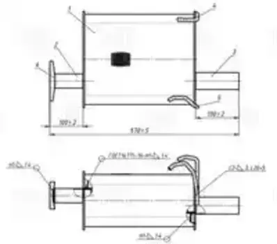 глушитель! алюм. сталь \ Honda CR-V 2.0i 95> EMM 0505 TRIALLI