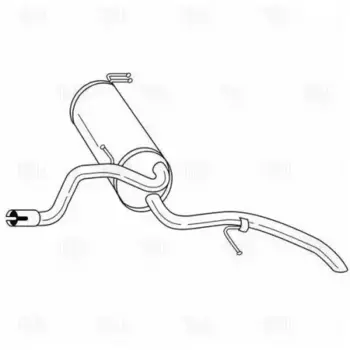 глушитель!\ Fiat Albea 1.4i/1.6i 02> EMM 1015 TRIALLI
