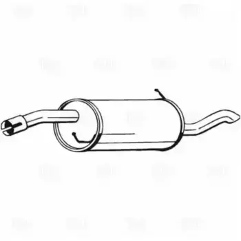 глушитель!\ Ford Fusion 1.6i 02> EMM 1005 TRIALLI