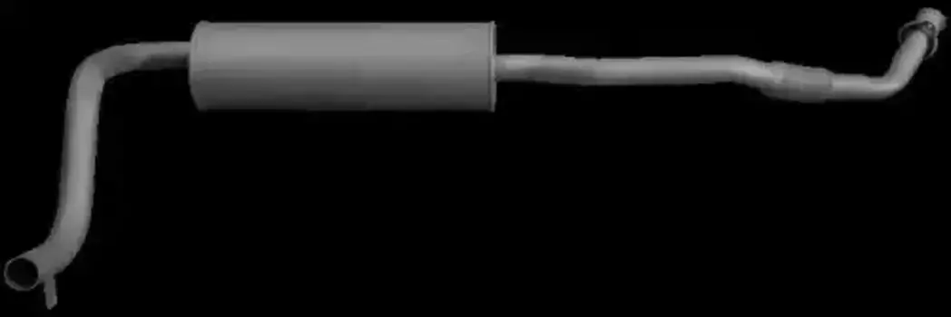 Глушитель ГАЗ-33081, 33088 Садко 'Автоглушитель' 33088-1201008