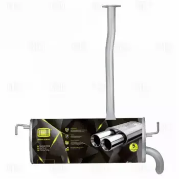 глушитель!\ Hyundai iX35 2.0i/2.0d 10> EMM 0319 TRIALLI