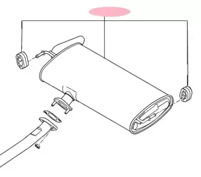 глушитель!\Hyundai Tucson 2015 28710D3240