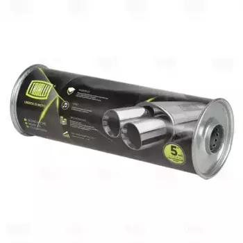 глушитель! круглый L400 D138 d50 универсальный\ EMM 3104 TRIALLI