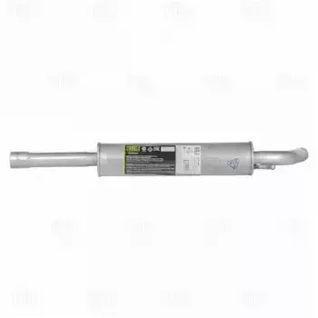 глушитель сред. резон.!\ Skoda Fabia, VW Polo 1.4i 01> EAM 1811 TRIALLI