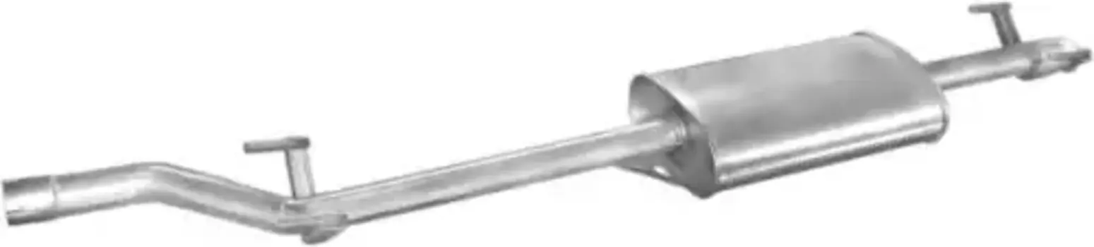 глушитель задняя часть!\ MB Sprinter 2.2CDi/2.7CDi 00>