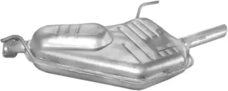 глушитель задняя часть!\ Opel Vectra 1.6i-2.0i 16V 95-00 17.280 POLMOSTROW