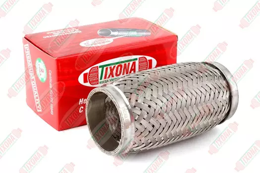 гофра глушителя! D60хL150\ универсальная трехслойная