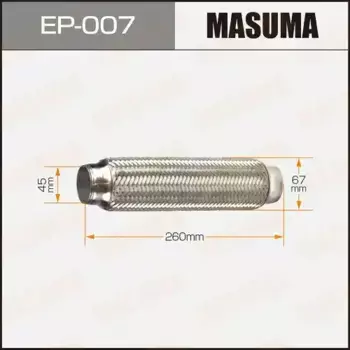 Гофра глушителя MASUMA EP-007