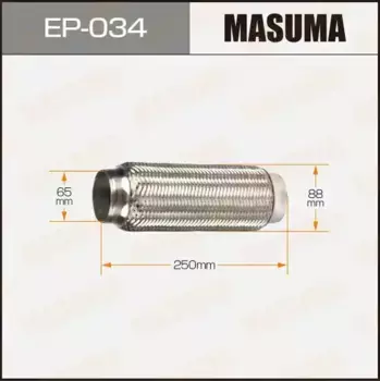 Гофра глушителя MASUMA EP-034