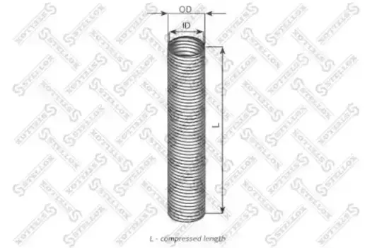 Гофра глушителя STELLOX 82-01636-SX 300 мм