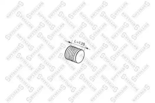 Гофра глушителя STELLOX 82-01640-SX 315 мм