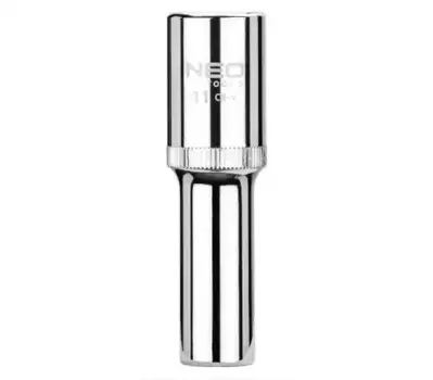 головка! 12-гран, длинная 1/2' 11 мм, CrV\ 08-086 NEO