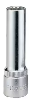 Головка 12мм 12-гранная 1/2DR длинная FORCE 5497712