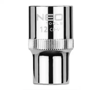 головка! 6-гран, 1/2', 12 мм, CrV\ 08-012 NEO
