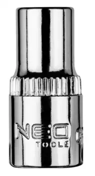 головка! 6-гран, 1/4', 6 мм, CrV\ 08-446 NEO