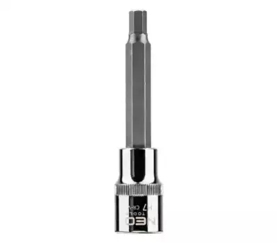 головка с битой шестигранник! 1/2', H7 x 100 мм, CrV\ 08-782 NEO