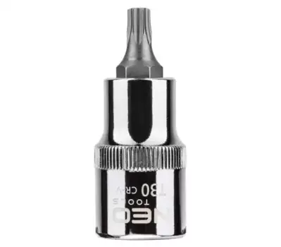головка с битой Torx! 1/2', T30 x 55 мм, CrV\ 08-753 NEO