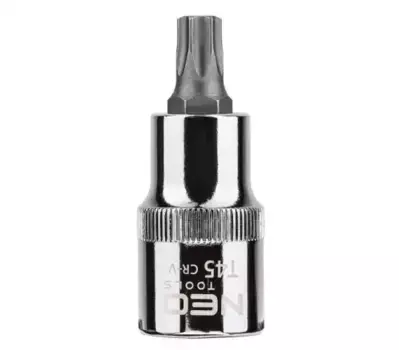головка с битой Torx! 1/2', T45 x 55 мм, CrV\ 08-755 NEO