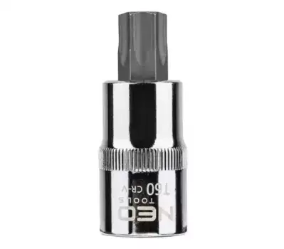 головка с битой Torx! 1/2', T60 x 55 мм, CrV\ 08-758 NEO