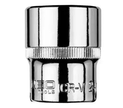 головка! сменная 6гранная 1/2'', 24 мм\ 08-424 NEO