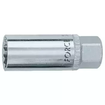 Головка свечная 14 мм. 12-гранная 1/2DR L 70 мм. магнитная FORCE 807414M