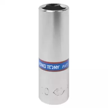 головка торцевая! 6гр 10мм 1/4' KING TONY\ 223510M