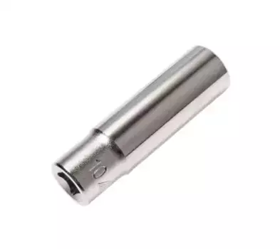 головка торцевая! глубокая 6-гранная 1/4'' х 10мм, длина 50мм\ JTC-25210 JTC