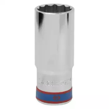 головка торцевая! глубокая двенадцатигранная 1/2', 24 мм\ 423024M KING TONY