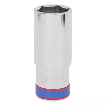 головка торцевая! глубокая шестигранная 1/2'', 24 мм\ 423524M KING TONY