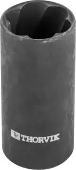 головка торцевая спиральная для поврежденного крепежа 1/2''DR! 17 мм\ BES1217 THORVIK