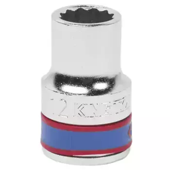 головка торцевая! стандартная двенадцатигранная 1/2'', 12 мм\ 433012M KING TONY