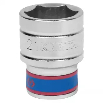 головка торцевая! стандартная шестигранная 1/2', 21 мм\ 433521M KING TONY