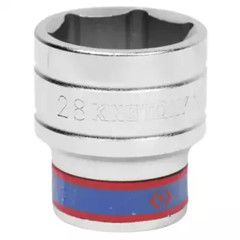 головка торцевая! стандартная шестигранная 1/2', 27 мм\ 433527M KING TONY