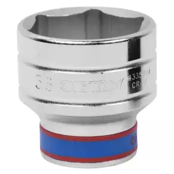 головка торцевая! стандартная шестигранная 1/2', 36 мм\ 433536M KING TONY